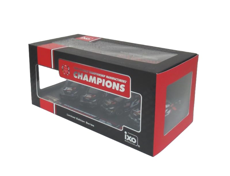 IXO 1/43 Toyota GR Yaris Rally 1 Hybrid Set of 4 (3 Rally Japan & 1 Rally Latvia)