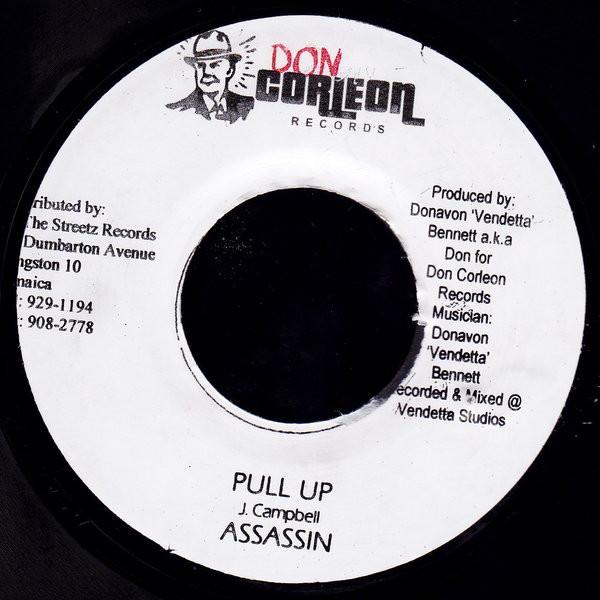 

7-дюймовая пластинка ASSASSIN - Pull Up NONE Don Corleon Rec 2003 Ямайка Регги, Ска и Даб Б/У