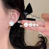 2025 French Retro Pearl Stud Earrings: Light Luxury, High-End, Niche Design