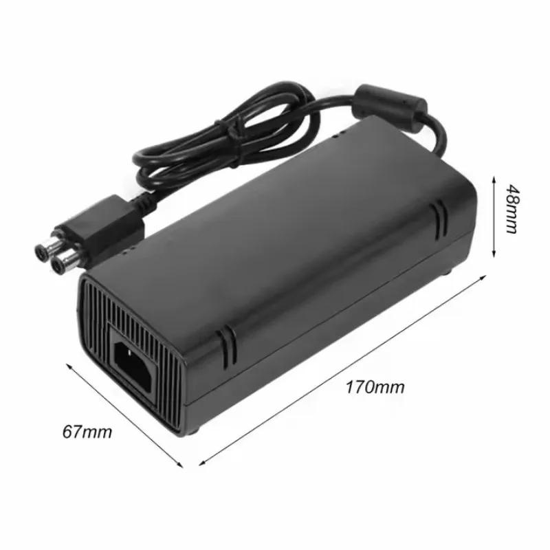 Für Xbox 360 Slim Konsole EU/US Stecker Netzteil 110-240V AC Adapter Ladegerät mit Kabel