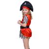 Halloween girl children pirate cos dress up Pirates of the Caribbean children pirate party costume dress up