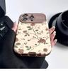 Flower Pattern Phone Case For iPhone 11/12/13/14/15/16/17ProMax Case