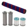 Vacuum Filter Kit Brush Roll Head Vacuum Cleaner Accessory Replacement for TINECO A10 A11 EA10 PURE