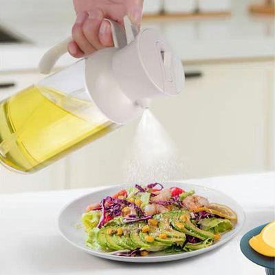 Oil Spray Bottle 2-in-1 Olive Oil Dispenser Bottle For Kitchen 550ml Oil Bottle Food-grade Oil Mister For Air Fryer BBQ