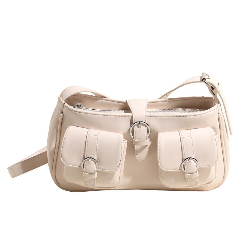 Retro high-end underarm bag women's commuter small square bag new spring and summer fashion casual shoulder messenger bag