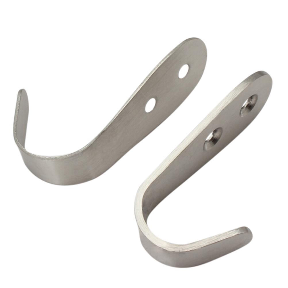 1Pcs Door Hook Stainless Kitchen Cabinet Clothes Hanger Organizer Holde