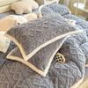 Winter Velvet Pillowcase with High Aesthetic Value, A Pair of Milk Velvet Coral Velvet Pillowcases, 48x74 Dormitory
