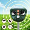 Outdoor Solar Powered Cats Deterrents Waterproof Design for Effective Animal Control Garden Protector