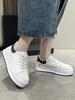 Women's Shoes Summer Breathable 2023 New White Shoes Trendy Board Shoes Versatile Casual Autumn Sports Thick Soled White Trendy Shoes