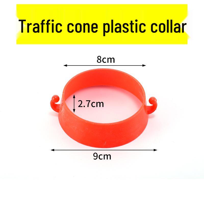 Red and White Plastic Warning Chain - Road Cone, Parking Isolation, Guardrail, Hanging Clothes, Yellow and Black Chain