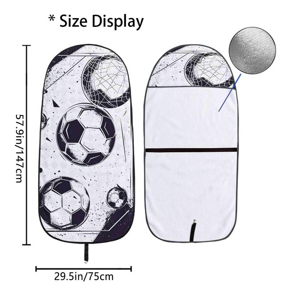 Universal Car Seat Towel Cover - All-Season Protector for Gym & Workout