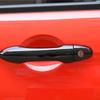Black Door Outer Handle Decorative Sticker for LEAPMOTOR T03 Door Bowl Handle Changed Style Scratch proof Auto Accessories