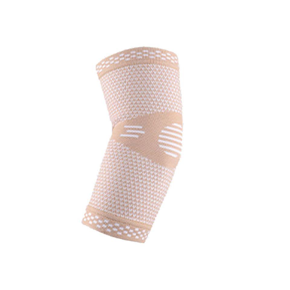 

Sports Elbow Support, Nylon Knitted Elbow Brace, Non-, Breathable, Compression, Suitable For Basketball, Badminton, Volleyball, Cross-border Export El One Size