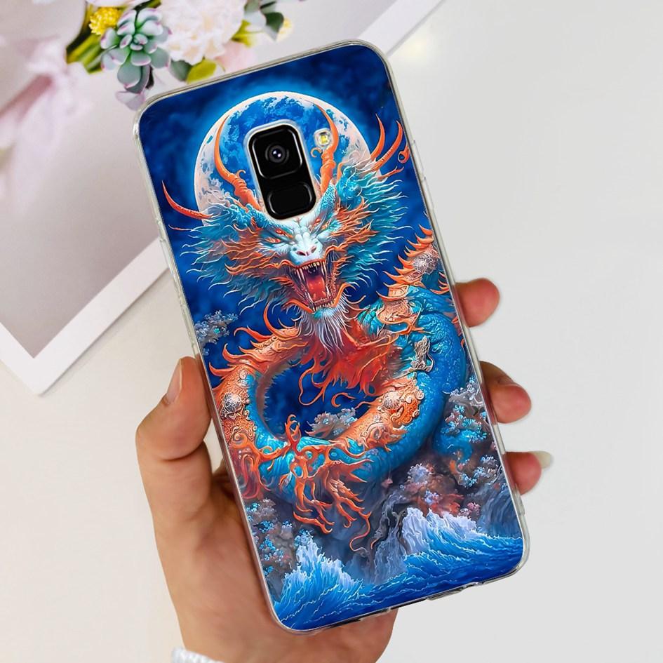 For Samsung Galaxy A8 Plus 2018 Case SM-A730F Cover Cute Cartoon Silicone Soft TPU Phone Case For Samsung A8 2018 SM-A530F Coque
