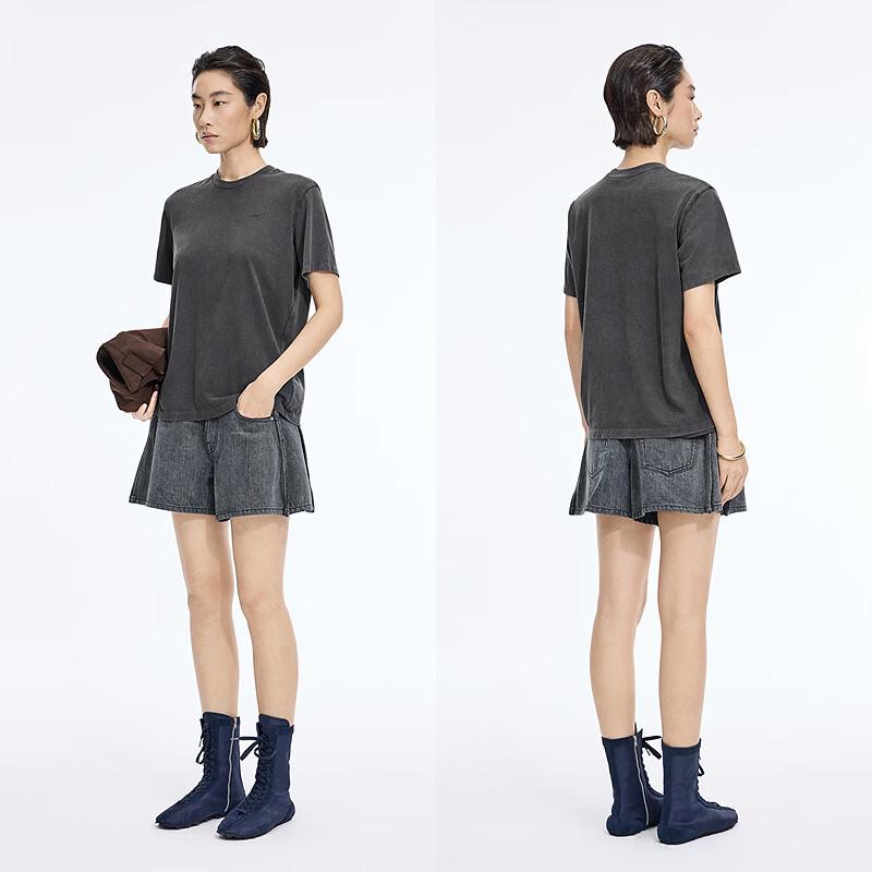 JNBY 26 Summer Loose Round Neck Short Sleeve T-Shirt