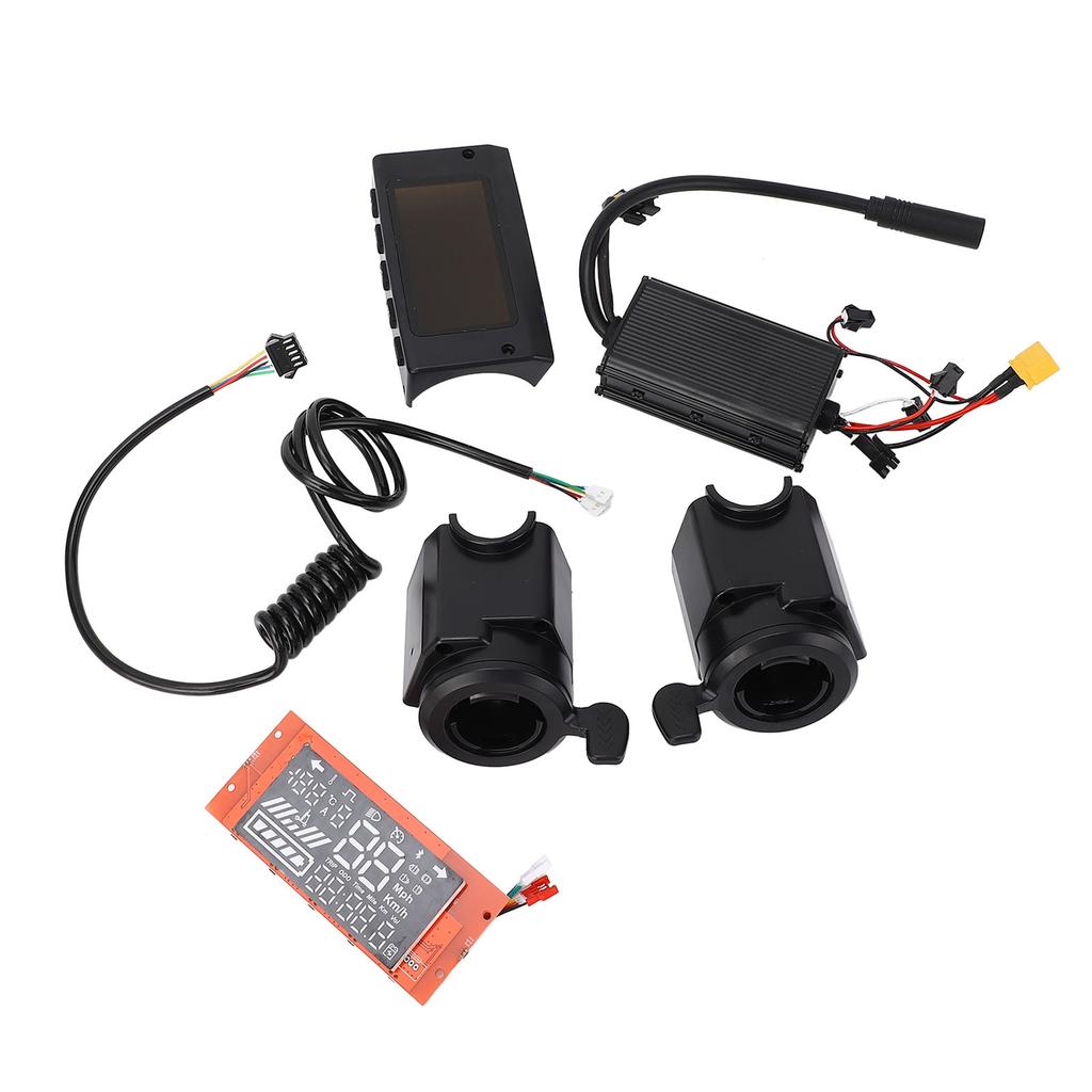 Sada ovladače elektrické koloběžky 36V 350W Ovladač motoru Panel měřiče displeje Díly pro