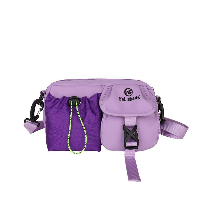 2025 Trendy Men's & Women's Multi-Pocket Oxford Cloth Crossbody Bag - Versatile, Lightweight, and Sporty Messenger Style