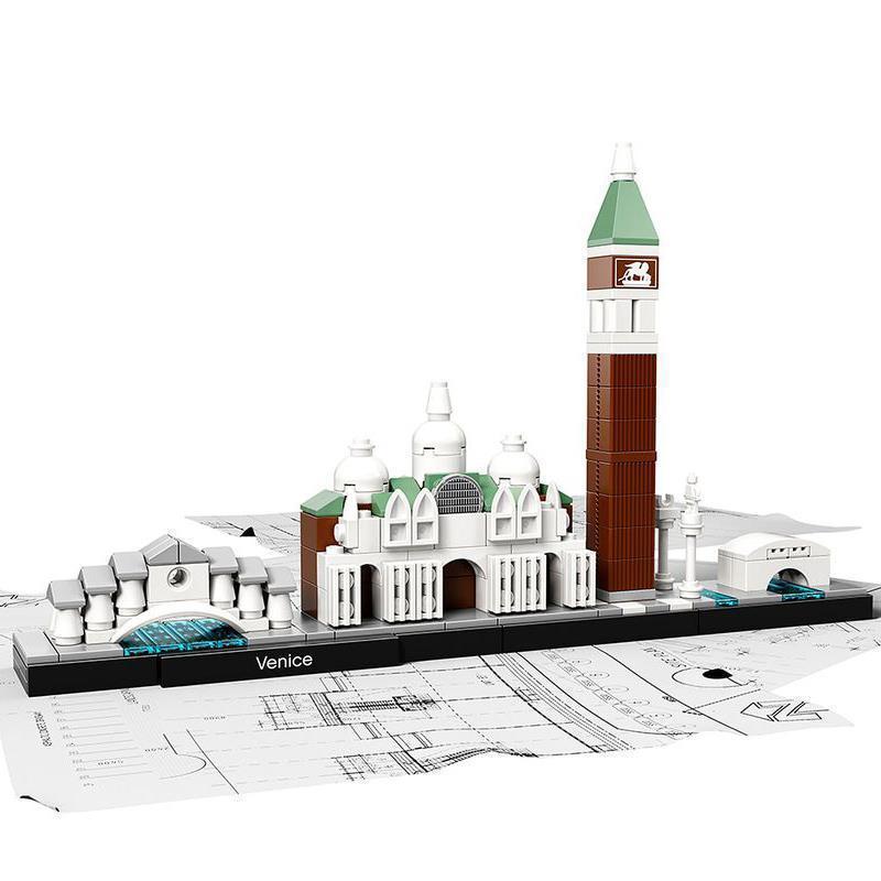 Set de Construcción de Maquetas de Arquitectura París para Adultos con Modelo de la Torre Eiffel y El Louvre