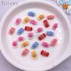 30pcs Mixed Resin Colorful Mini True Colored Candy Nail Art Flat Back Stone Applique DIY Christmas Charms Scrapbook Decor Crafts