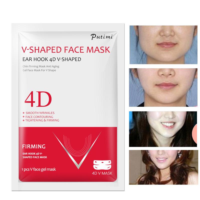 V Shaped Ear Hanging Mask Face Chin Slimming Eliminate Edema Lifting Mask