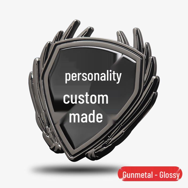 Metal Wing Badge & Decorative Sticker for Hongqi Tiangong 05/06/08 EH7 Car