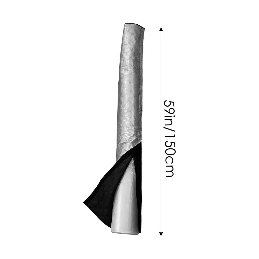 

Portable Air Conditioner Hose Cover Insulation AC hose Cover Air Conditioner Exhaust Hose Insulation Protective Cover Dust Cover белый