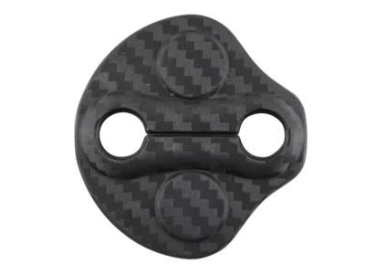 BRIGHTZ STEP WAGON SPADDER RP6 RP7 RP8 CARBON STYLE DOOR STRIKER COVER 1PC [STRIKER-043] RP6 RP7 RP8 Step Wagon Spada