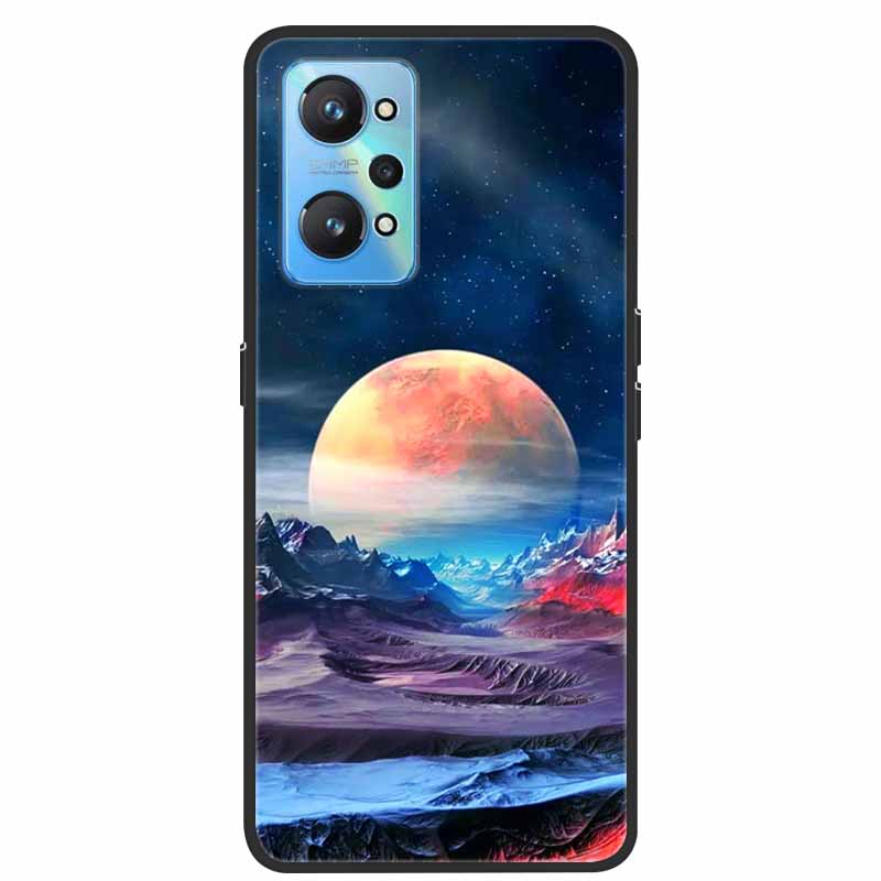 For Realme GT Neo 2 Case Silicone TPU Soft Cover Aesthetic Phone Case for Realme GT Neo2 Funda Realmi RMX3370 Shockproof Shell