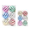 6pcs Creative Christmas Ball Set Plastic Hanging Ornament Christmas Tree Pendant  Wedding
