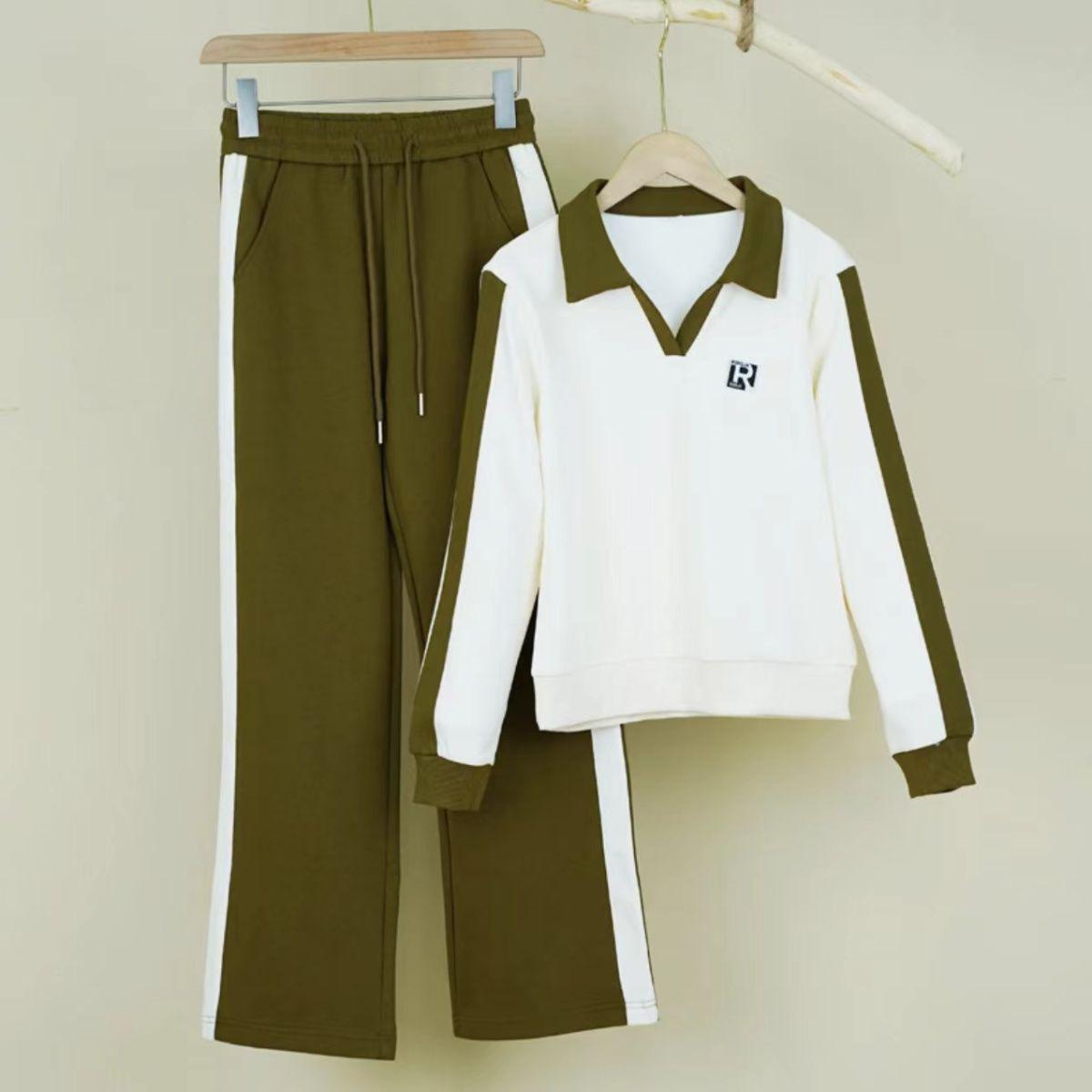2026 Spring Trendy Women s Slimming Sportswear Two-Piece Set XXS
