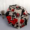 1pc Raven Roses Automatic Open/close Umbrella, 8-Rib sturdy structure, Auto Folding/Opening, Portable Travel Umbrella for Women,268