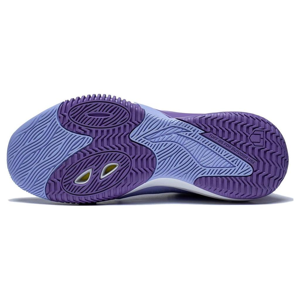Li Ning Storm 2023 Shock Absorption Non-Slip Wear-Resistant Support Low-Top Basketball Shoes Men sneaker Purple ABFT021-3