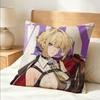 Zenless Zzz Eevelyn Custom Double Sided Print Square Pillow Cushion Cover