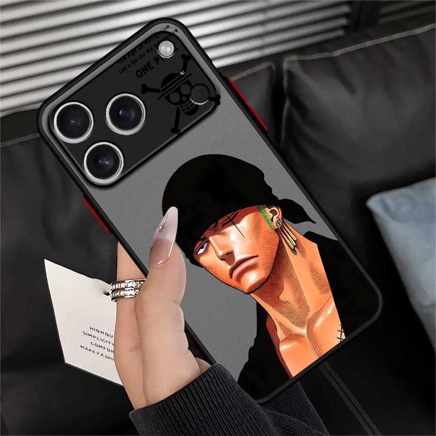 Case for iPhone 17 Pro Max 14 11 12 13 Mini XS XR 15 Air 16 Plus 7 8 SE Funda Back Phone Cover One Piece Zoro Cool