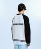 Akaibeuboldeu 939 Raglan Knit Zip-Up (Black)