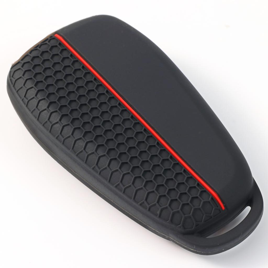 4 Button Smart Remote Key Fob Ring Chain Case Cover Holder Protect Silicone For Changan CS35 Plus CS75 Plus CS55 Plus 2019 2020