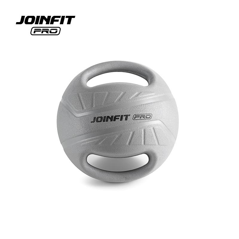 Joinfit Double-Handled Rubber Medicine Ball for Core Fitness Training