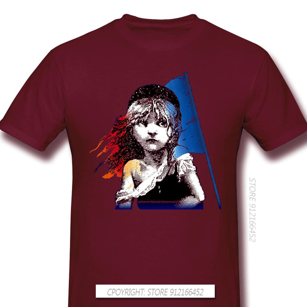 Unisex Les Miserables Valjean Historical Period Musical Film Comfortable Tshirt Les Mis 100 Cotton Tees Harajuku Tshirt