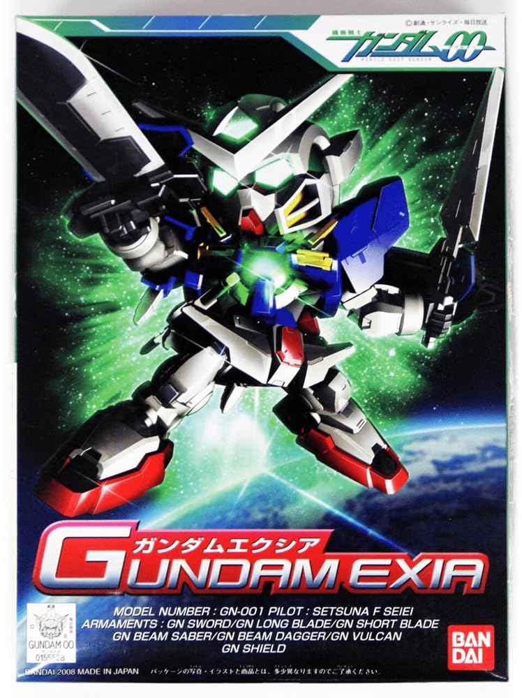 SD Gundam BB Senshi 313 Гандам Эксия Пластиковая модель
