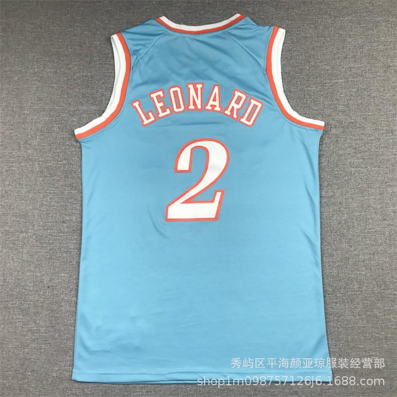 Embroidered NBA Clippers Jersey Paul George 13 Kawhi Leonard 2 Basketball Uniform Shirt Men Women