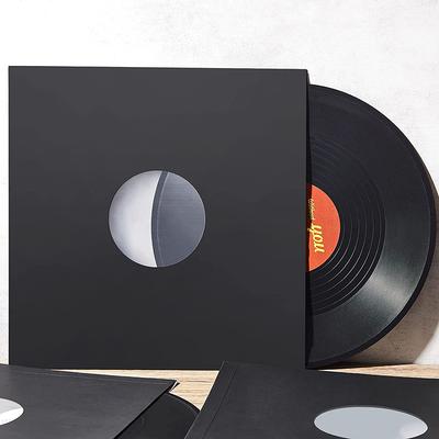10pcs Vinyl Records Sleeves LP Record Cover Resealable Outer Sleeves Thickened Kraft Paper Bag Vinyl Record Protection Bags