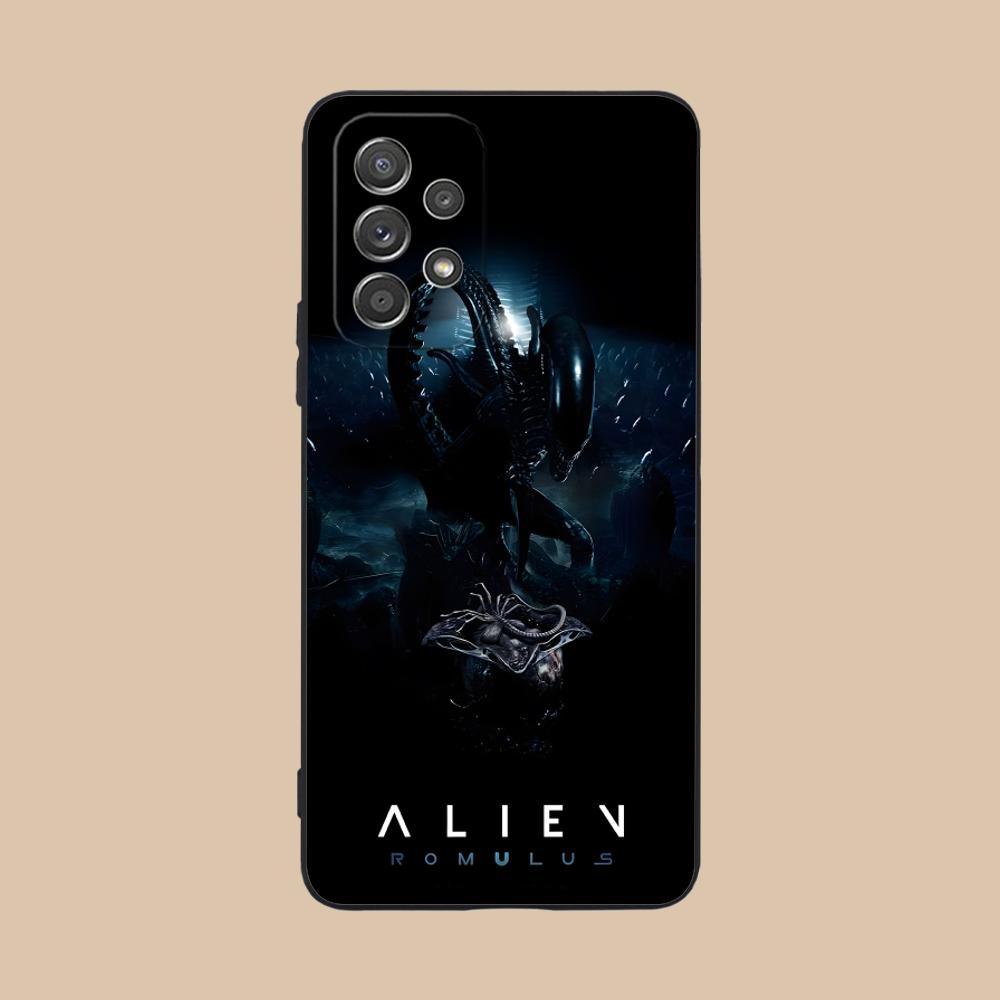 Alien Romulus Mobile Cell Phone Case for Samsung Galaxy M55 54 42 35 34 33 32 23 22 15 14 13 12 F55 5G Colorful Cover Luxury