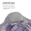 Baby Swim   Non-inflatable Baby Swimming     Watertight Kids Swim Trainer for 3-24 Months Baby Boys Girls Infant Pool   with Sun Canopy