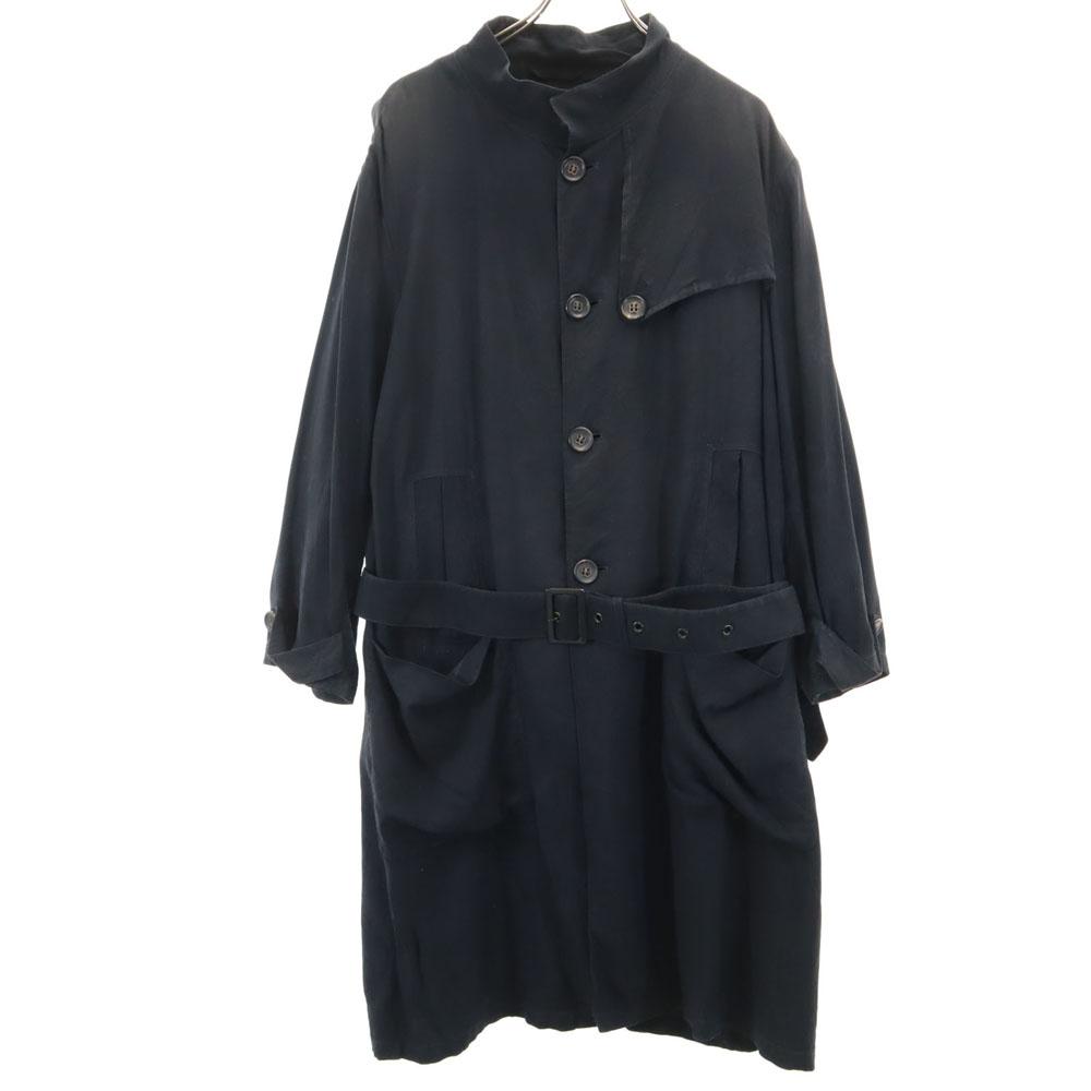 Giorgio Armani Laget i Italia trenchcoat 56 Kullsvart Biggs Herre Brukt