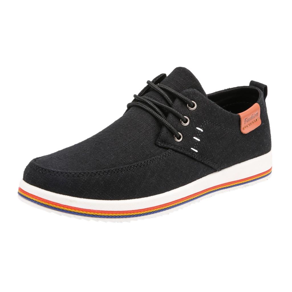 Fashion Men Shoes Outdoor Canvas Casual Shoes Comfortable Summer Men