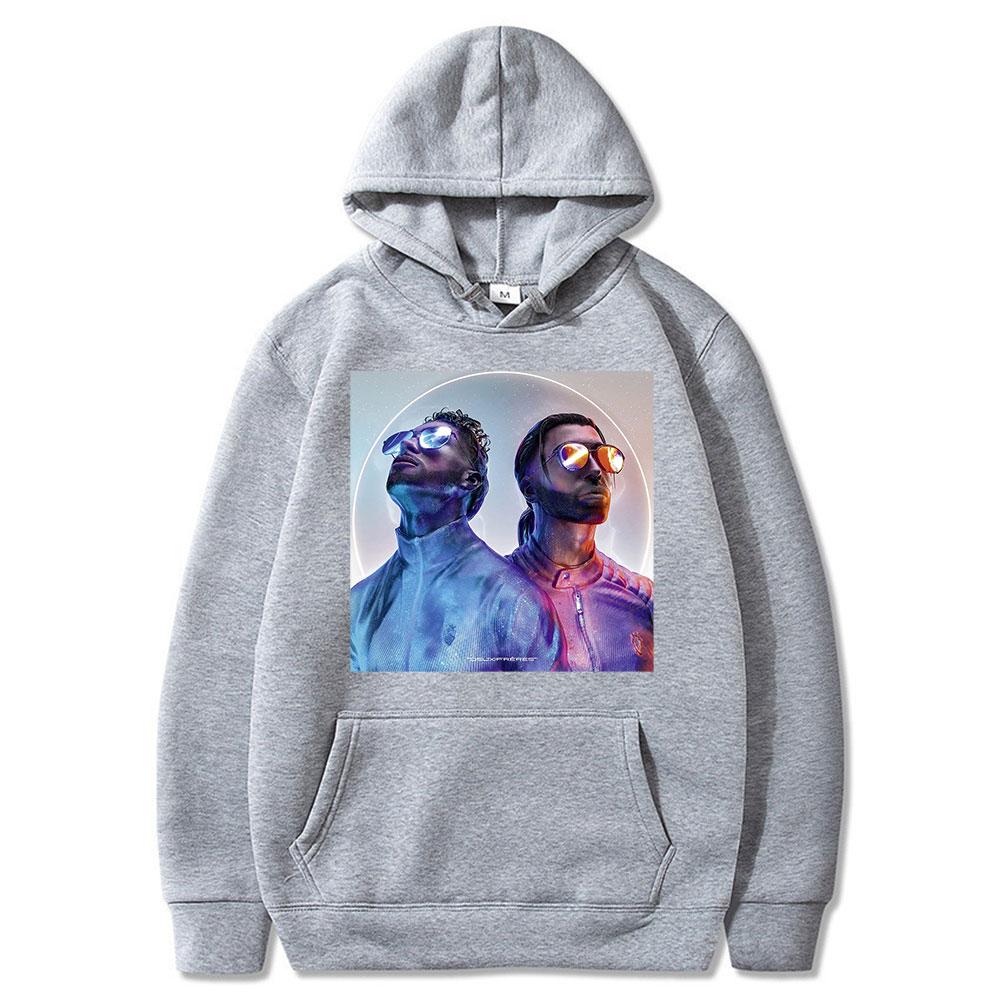 Le Monde Chico Album PNL Толстовка Французская рэп-группа Harajuku Хлопковая толстовка — фото 9