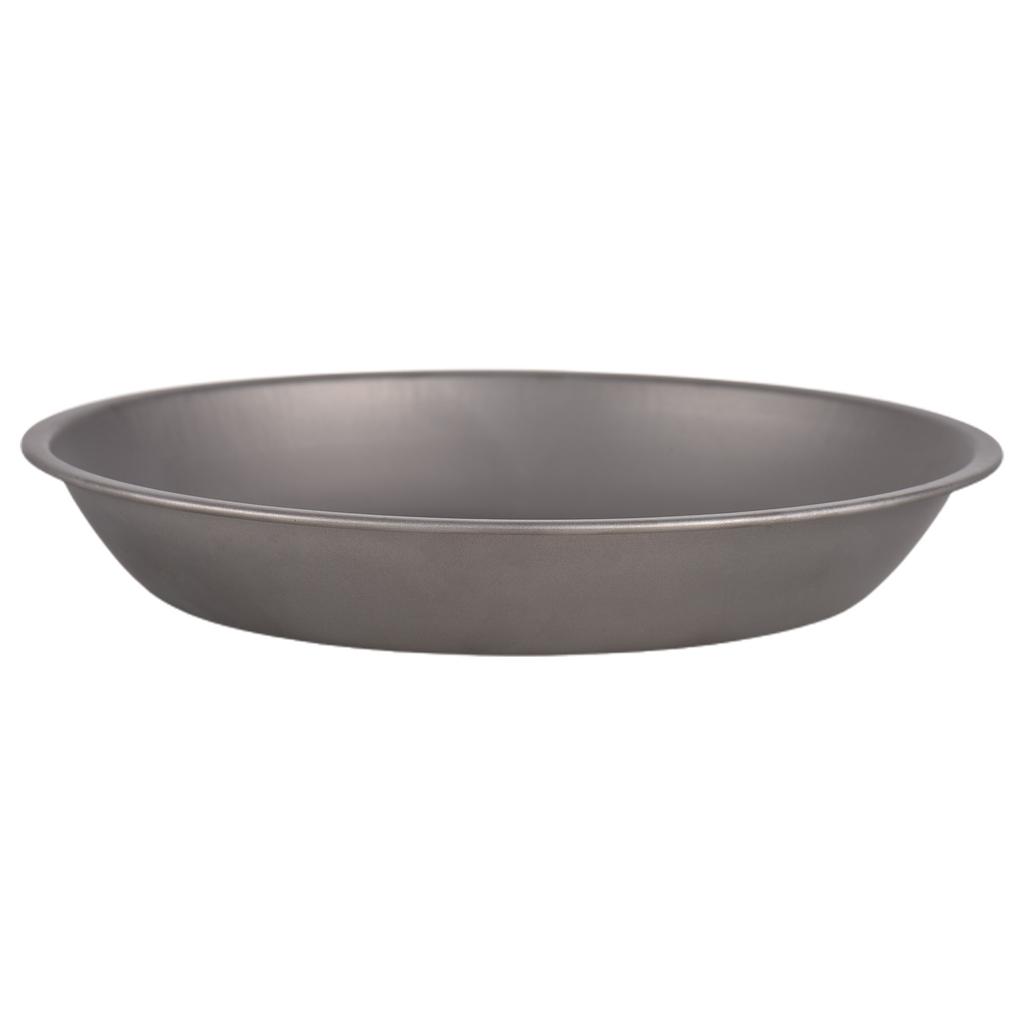 5 τεμ. Υπαίθρια Πιάτα Τιτανίου Επιτραπέζια Σκεύη Καμπινγκ Στρογγυλό Πιάτο Φρούτων Τιτανίου για Μπάρμπεκιου Πεζοπορία Πικνίκ