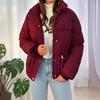 New Autumn and Winter Clothing, Cotton Jacket, Women's, Short, Versatile, Stand Up Collar, Thick, Bread Jacket, High-end Cotton Jacket, Women's Coat