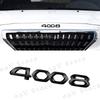 Car 3D Metal Decor Emblem Auto Body Trunk Fender Badge Sticker For Peugeot 2008 3008 4008 5008 Logo Auto Accessories