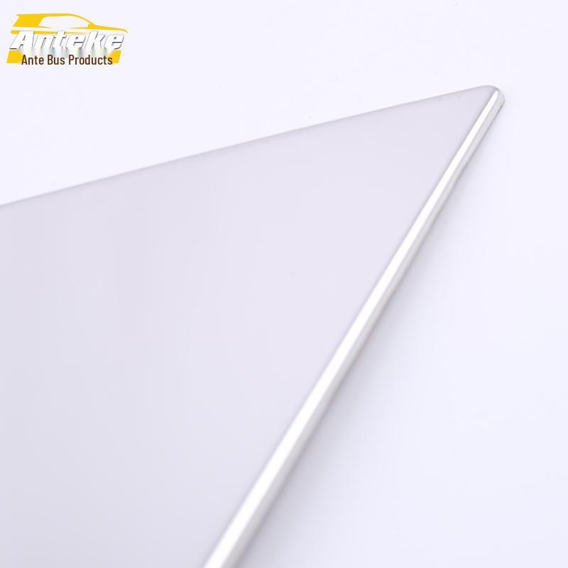 XT4 Stainless Steel Front Grille Decorative Sticker: Anti-Collision, Scratch-Resistant for 18 Models, Lower Center Hood Bumper Protection.